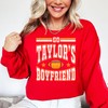 Olive Loves Apple Go Taylor's Boyfriend Funny Chiefs Sweatshirt for