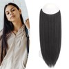 Gairyan Secret Hair Extensions with Wire, 50 cm Hairpiece with