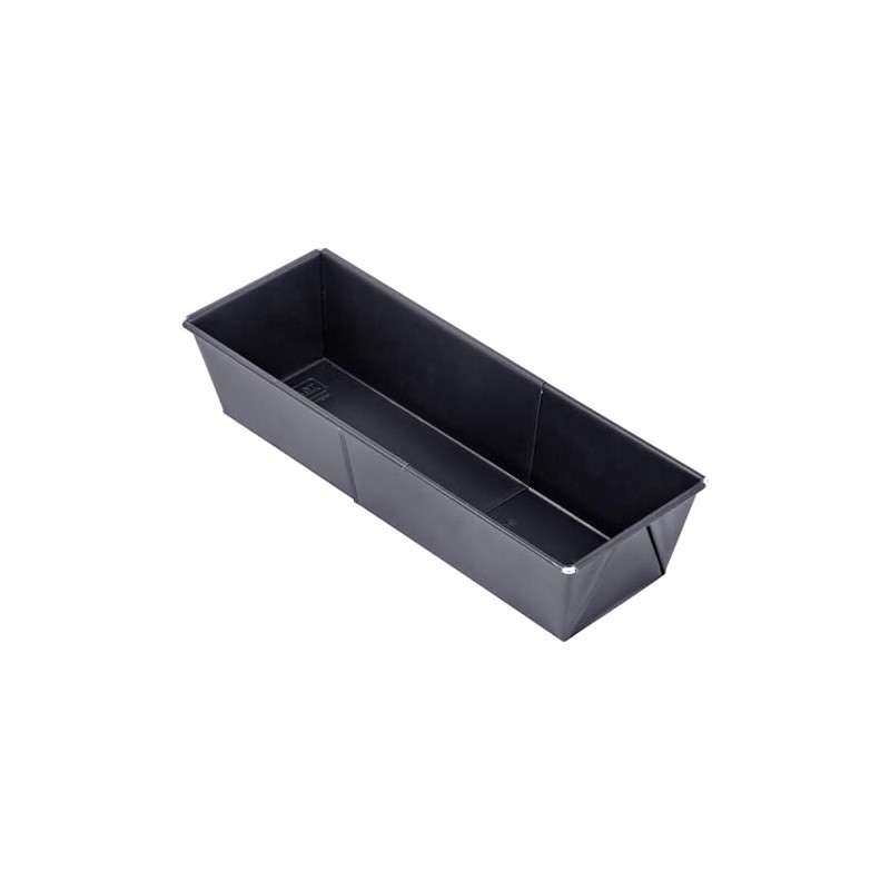 Zenker Perfect Black Extendable Loaf Tin, Adjustable Sheet Steel, 20-35