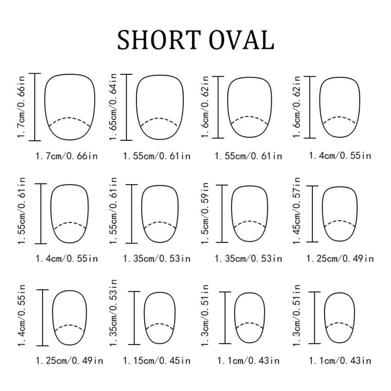 Fall Press on Nails Medium Almond Fake Nails with Cute