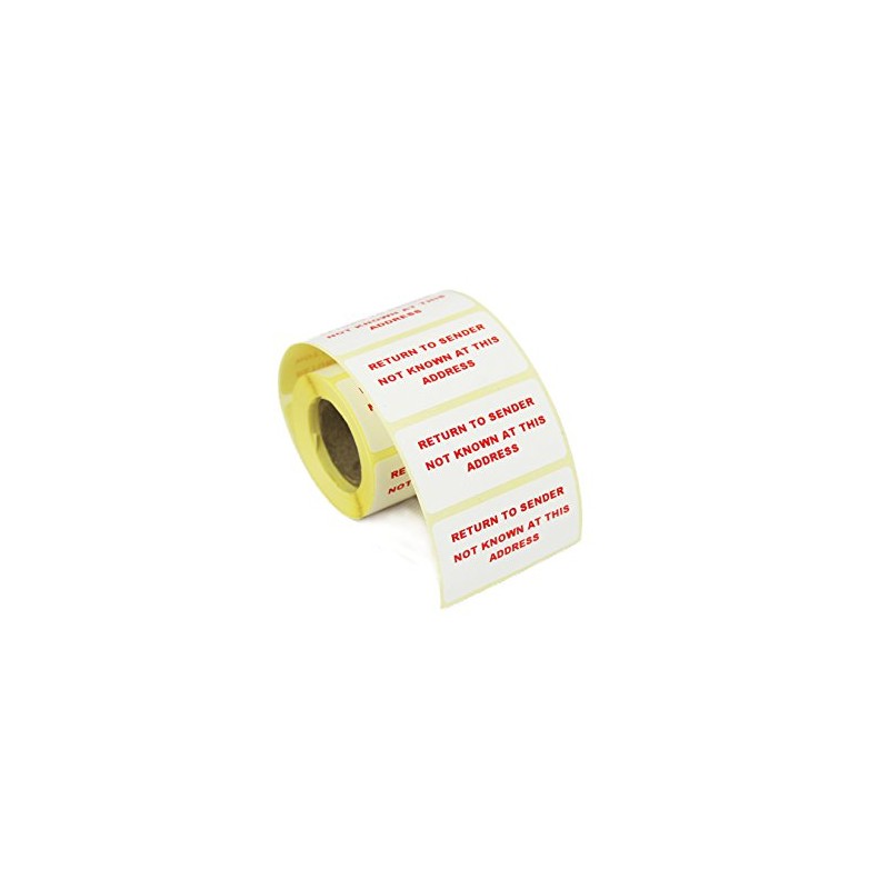 Label Metrics - Return to Sender not Known at This