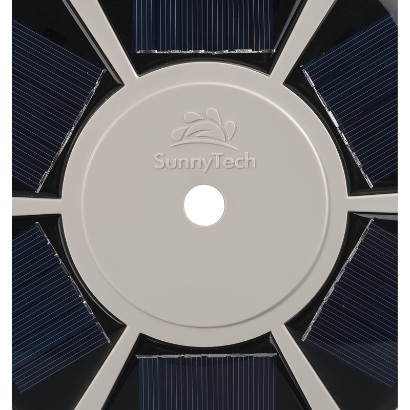 Sunnytech 2nd Generation Solar Flag Pole 20led Light, Brightest, Most