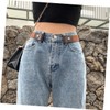 BESPORTBLE Elastic Casual Jeans Belts Fashion Waistband High Elasticity Match