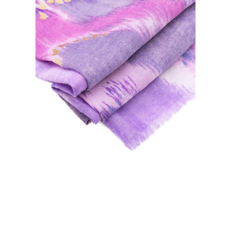 QUEEN HELENA SC026 Soft Lightweight Scarf Wrap Round Neck Pattern