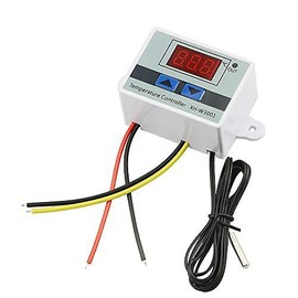 BGTXINGI DC 12V 120W 10A Microcomputer Digital Temperature Controller Digital Display Thermostat Switch and NTC 10K Thermistor Sensors Digital Temperature Sensor (12V 120W)