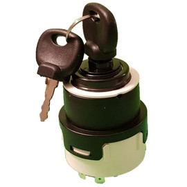 Universal Ignition Switch 12/24 Volt Incandescent Switch for Agricultural Machinery and Construction Machines such as Deutz DX 07 Same Case Zettelmeyer Schaeff with 2 Keys 14603/603