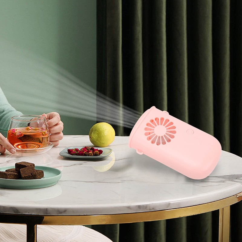 Hanging Neck Fan Portable 3 Speed Rechargeable 800mAh Mini Necklace