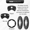 2 Pack RW8942 Oscillating Multitool Accessory Adaptor for Rockwell RW8942