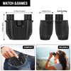 Yotsuba Compact Binoculars, Foldable Waterproof BAK-4 Binoculars 10 x 25