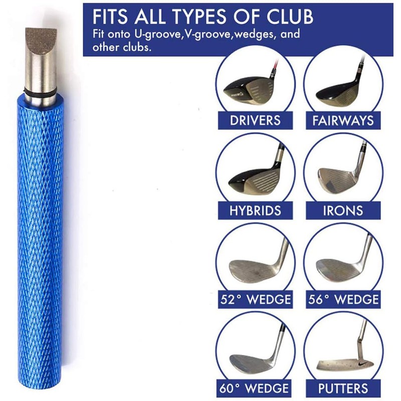 Betgod Golf Groove Sharpener,Golf Club Groove Sharpener,Groove Sharpener,Club Sharpener,Groove Sharpening