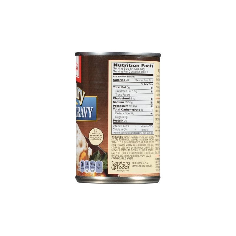Libbys Country Sausage Gravy, 15 oz (2 Cans)