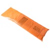 CleverDelights Orange Newspaper Bags - 7.5" x 21" - 100
