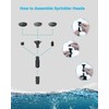 Biling Solar Water Fountain for Bird Bath, 3.5W Solar Water
