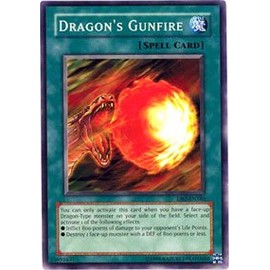 Yu-Gi-Oh! - Dragon's Gunfire Common - Dark Beginning 2
