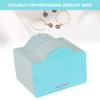 100pcs Blue DIY Jewelry Earring Ear Studs Hanging Display Hang