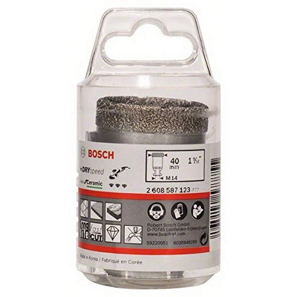 Bosch 2608587123 40 mm Dryspeed Diamond Cutter