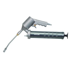 PROLUBE Air Operated Grease Gun | 14-Ounce Capacity | 4,800 PSI | 6-inch Steel Extension & Coupler | Automatic Grease Discharge | 1/8” NPT Threads (43305)
