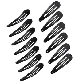 Pack of 49 hair clips, black, hair clips, metal, hair clips, girls, hair clips, metal for girls, children and women