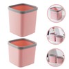 Outanaya 2pcs Desktop Trash Can Waste Bin for No Lid