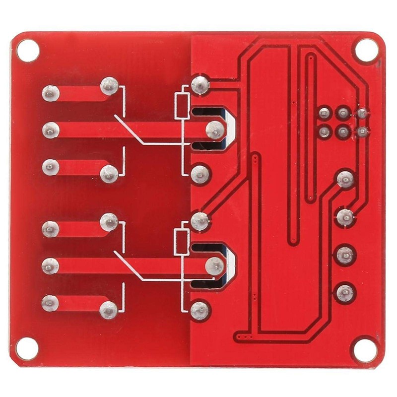 2 Channel Relay Module Red Board Relay Module with Optocoupler