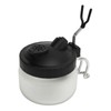 Airbrush Cleaning Pot with Holder Multifunctional Airbrush Wash Cleaner Tools