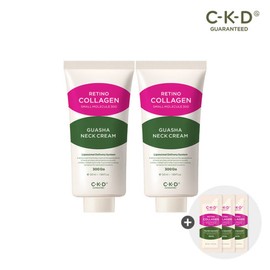 CKD 괄사목주름크림 50ml 리필 2개+콜라겐 앰플 1ml 3매 증정 CKD Gua Sha Neck Wrinkle Cream 50ml Refill 2pcs + Free Collagen Ampoule 1ml 3pcs