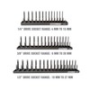 OEMTOOLS 22233 Tool Storage Organizer for SAE and Metric Socket,
