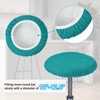 PATIKIL Stool Covers Round, Elastic Bar Stool Cover Washable Stool