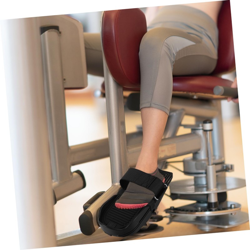 Abaodam 1pair Rowing Machine Pedals Ergonomic Exercise Foot Pedals for