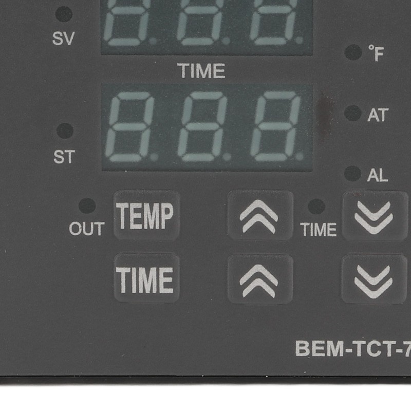 Thermostat Time Digital Display K Type Input Temperature Controller for