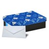 STRATHMORE COMMERCIAL BUSINESS ENVELOPES. ACID FREE LAID SOFT. BLUE #10C