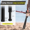 Camp Stove Leg Levelers Adjustable, Accessories for Camp Chef Explorer