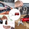 NISCAYA London Bus Keychain - Red Double-decker Bus Key Ring