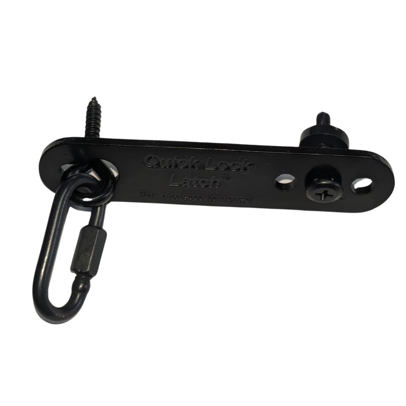 ALLSAFE Quick Lock Pool Fence Latch Kit – Easy Install