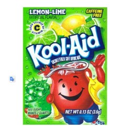 Kool-Aid Kool Aid Lemon Lime Drink Mix, 0.13 Oz (Pack of 48)