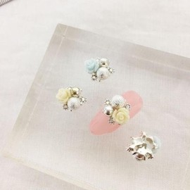 P225 Nail Parts 1 Cubic Metal Jewelry GWM / p225네일파츠 1개입 큐빅메탈쥬얼리 네 GWM