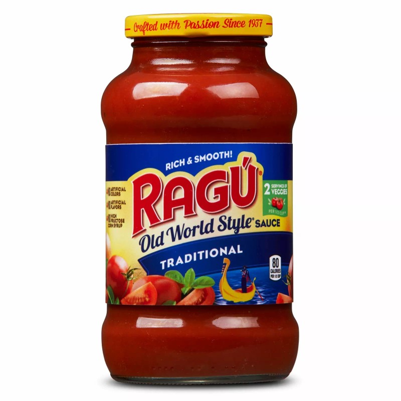 Ragu Pasta Sauce, Traditional, 24 oz [2-Jars]