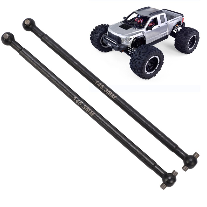 2Pcs Rear Drive Shaft RC Metal Rear CVD Drive Shaft