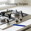 4pcs Kitchen Stove Cleaning Brush Set 3pcs Brushes+1pcs Rag Double
