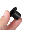 ABOOFAN 50 Pieces Clown Hat Plastic Mini Top Hat Black