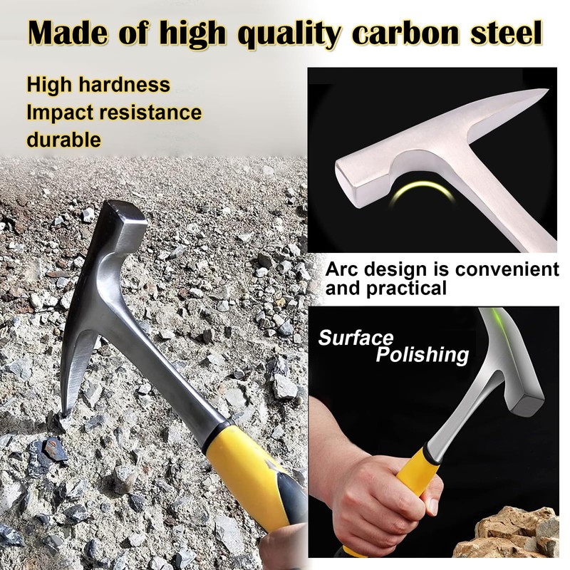 Schneespitze Geological Exploration Hammer Head Geological Hammer Geology Hammer Hand