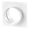 FANTRONIX 100 mm Dia Plastic Pipe Duct Connector with Spigot