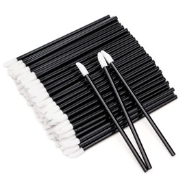 zalati Lip Brush 200pcs Lip Gloss Wand Disposable Lip Eye Makeup Beauty Accessories