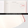 RETTACY Lined Journal Notebook - A5 Note Book Hardcover Notepad