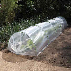 Mini Greenhouse Tunnel Greenhouses for Outdoors, Green House Hoops Small Greenhouse Kits to Build Green Houses for Outside