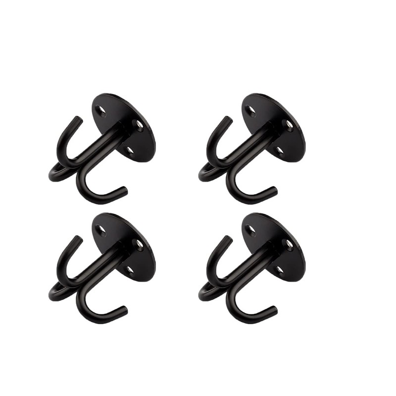 MACHSWON Stainless Steel Hook 51.5mm,Three-Claw Heavy Duty Ceiling Hooks, Wall