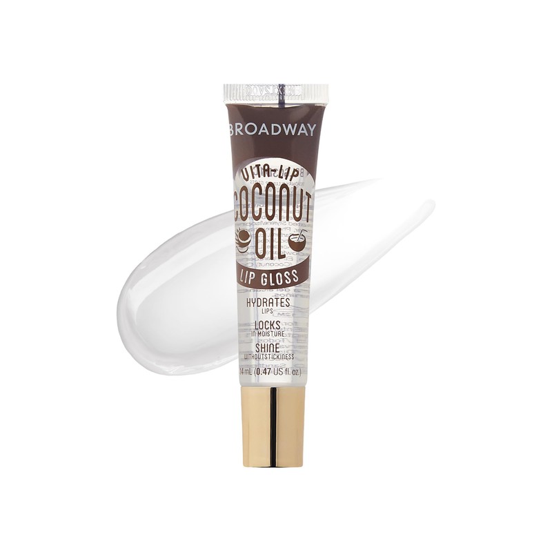 Ruby Kisses Broadway Vita-Lip Clear Lip Gloss (Coconut Oil 6