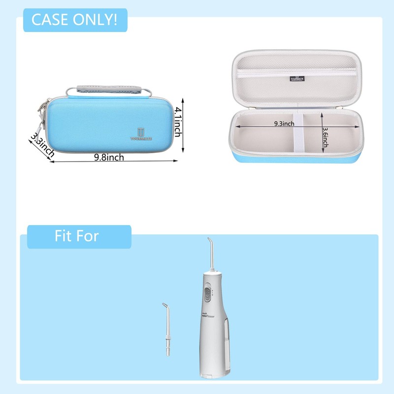 Tourmate Hard Case for Waterpik Cordless Express Water Flosser,Travel Case