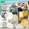 Manual Pasta Maker with Dryer - Multi-Pasta Stainless Steel Italian