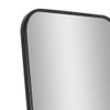 Head West Black Steel Framed Full Length Floor Mirror with